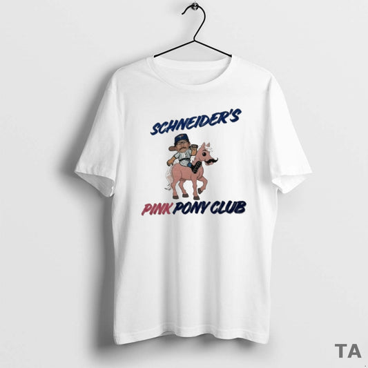 Top Toronto Blue Jays Schneider Pink Pony Club T Shirt Sweater