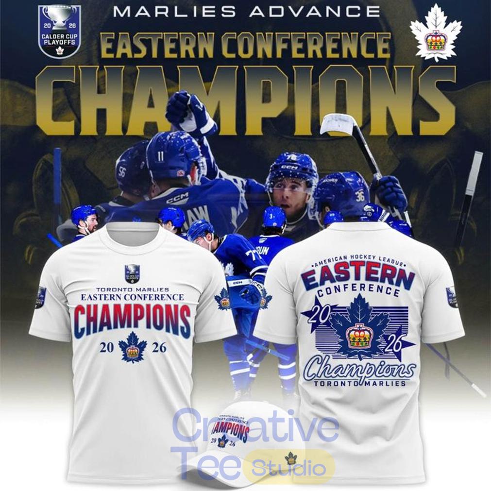 Toronto Marlies 2026 AHL Eastern Conference Champions T-Shirt