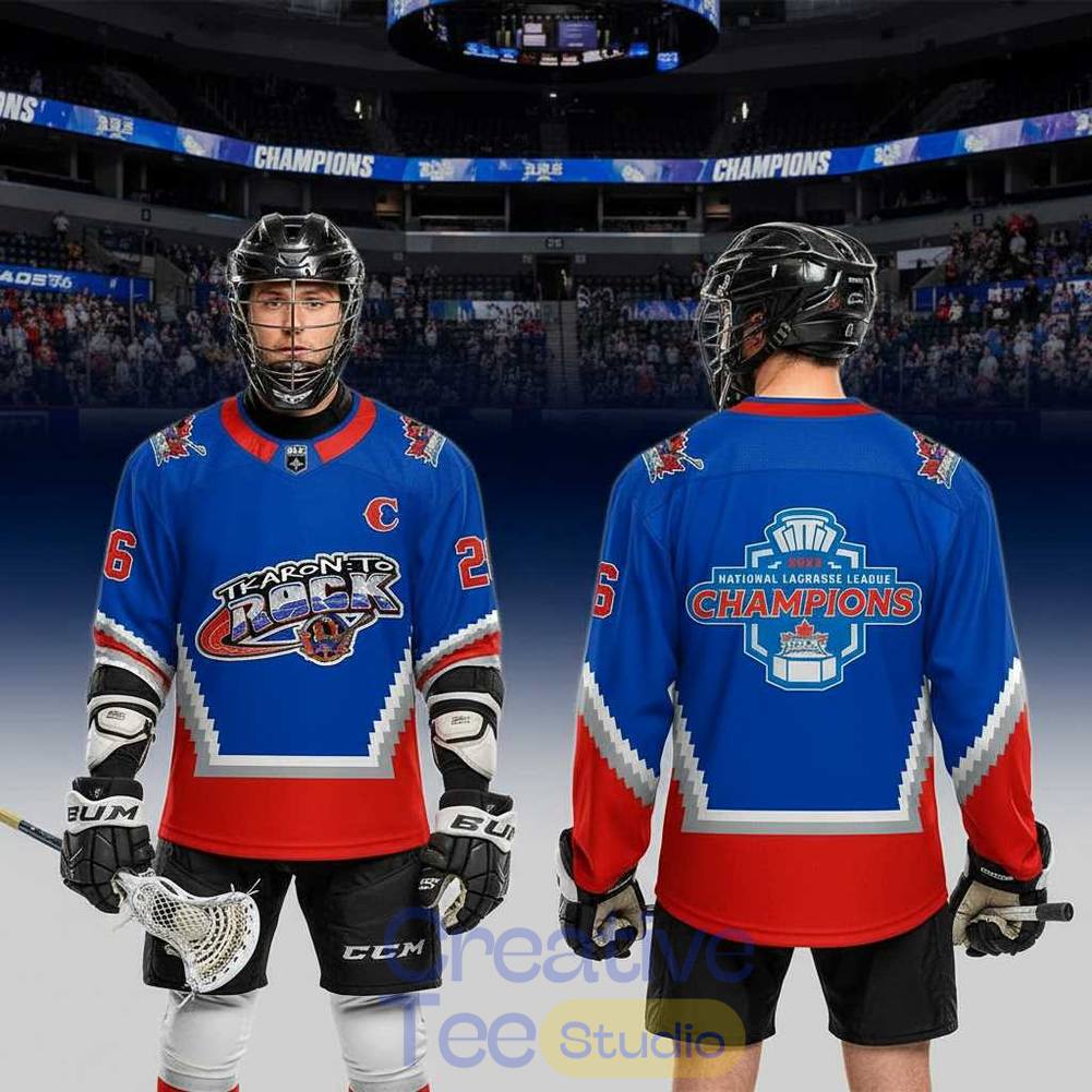 Toronto Rock NLL Champions 2026 Hockey Jersey