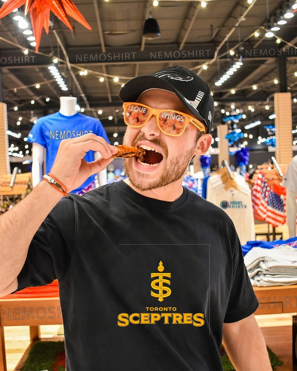 Toronto Sceptres Hockey League logo shirt