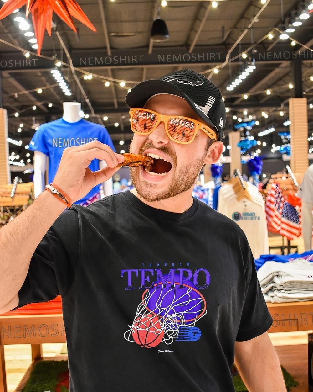 Toronto Tempo basketball graphic logo shirt
