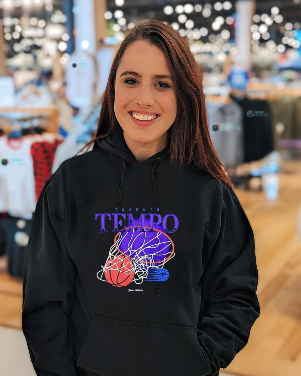Toronto Tempo basketball graphic logo shirt