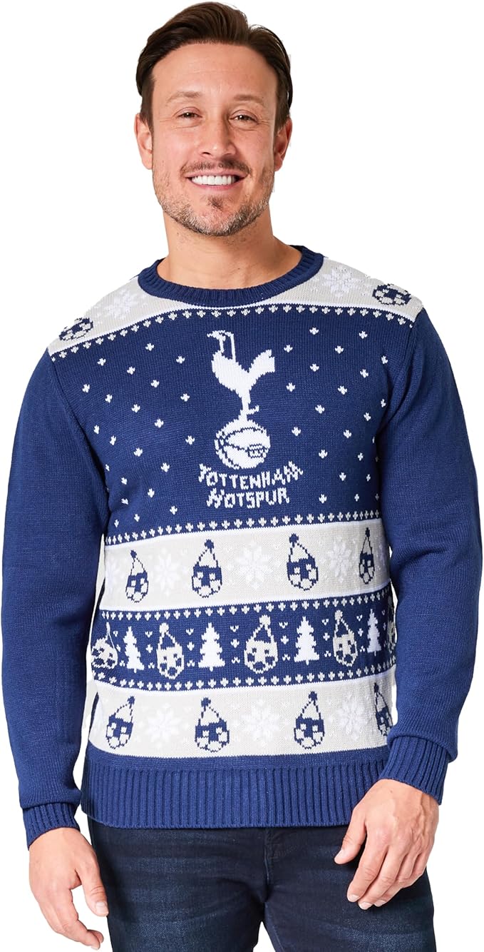 Tottenham Hotspur FC Christmas Ugly Sweater – Lilywhites Festive Edition