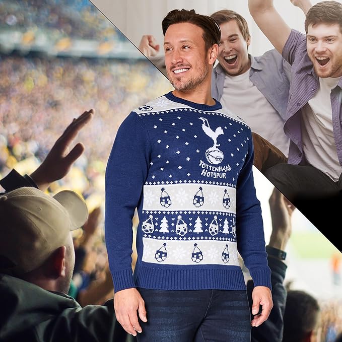Tottenham Hotspur FC Christmas Ugly Sweater – Lilywhites Festive Edition