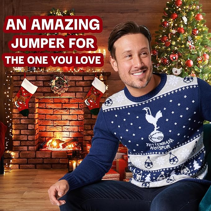 Tottenham Hotspur FC Christmas Ugly Sweater – Lilywhites Festive Edition