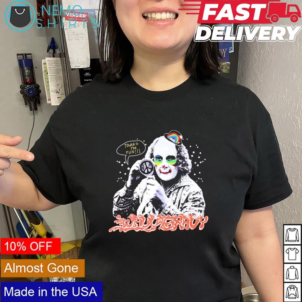 Toward the Fun Jumbo clown shirt