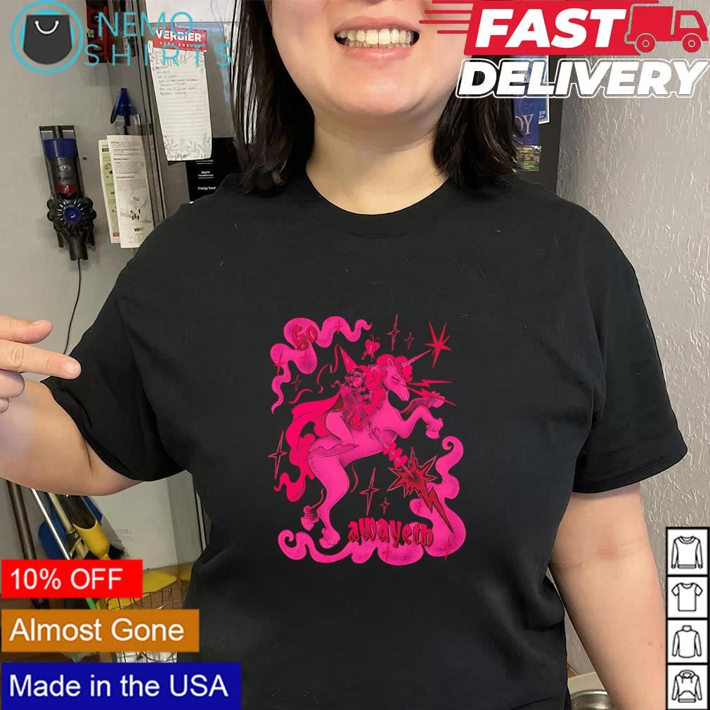 Tragic Girls Wizard of Barge go awayeth unicorn shirt