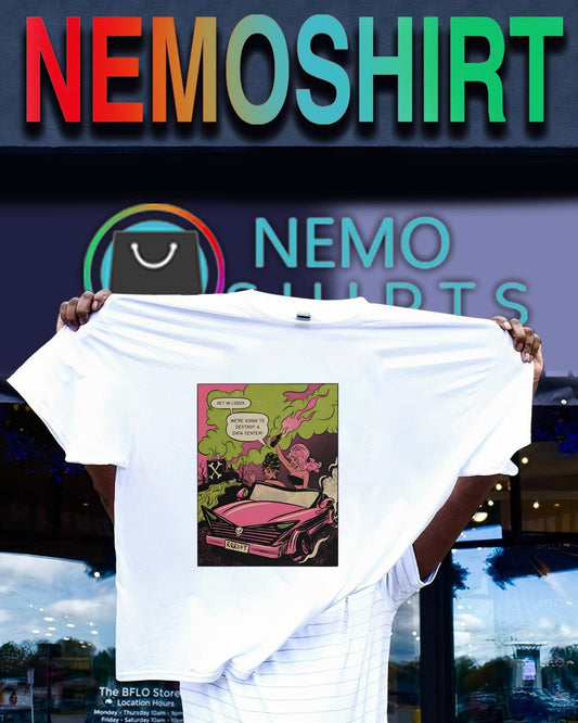Tragic Girls get in loser we’re going to destroy a data center shirt