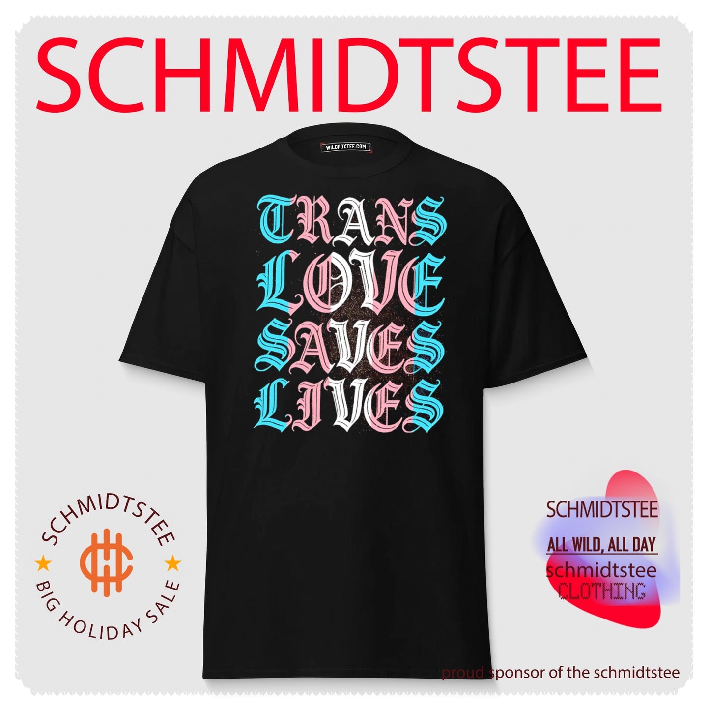 Trans love saves lives shirt