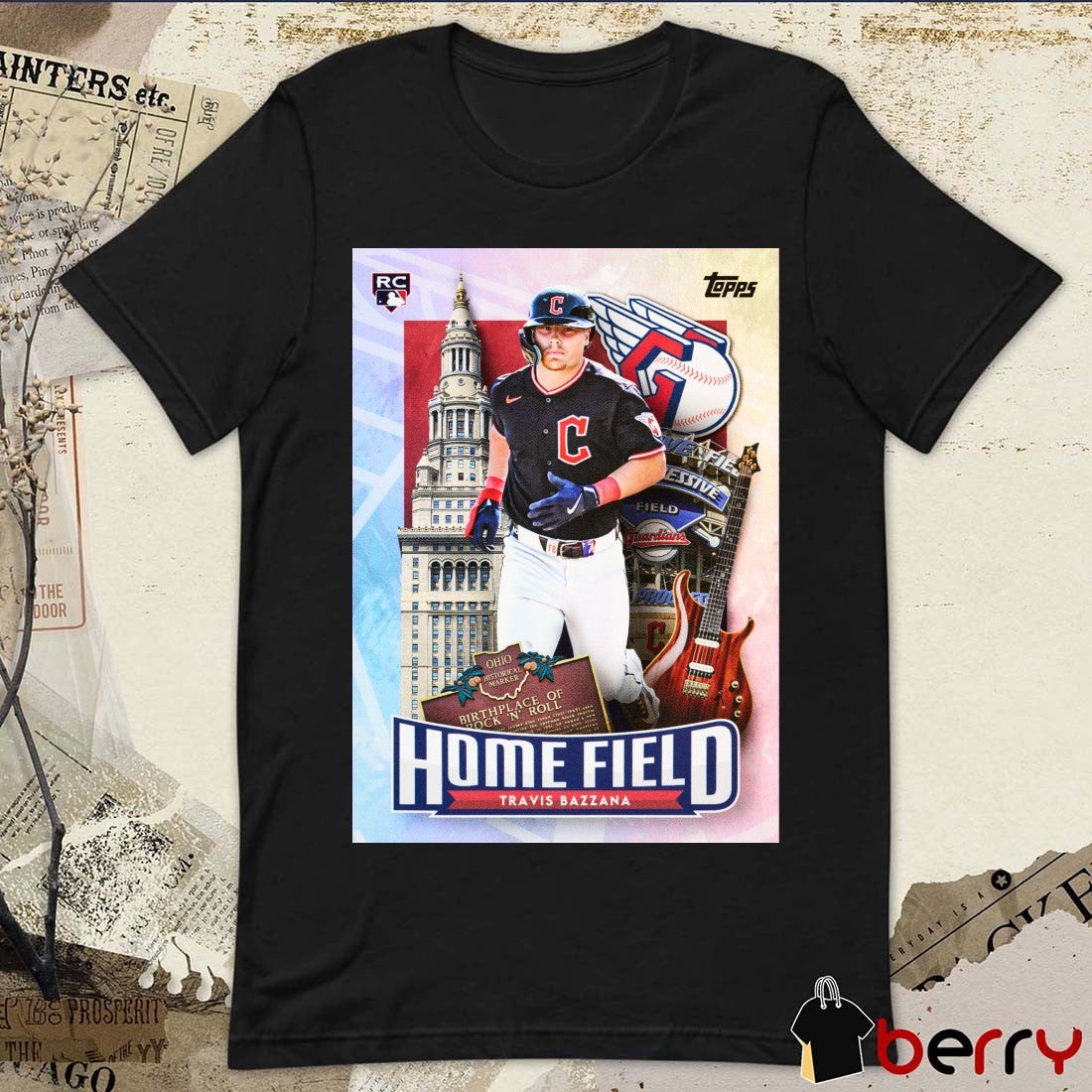 Travis Bazzana Home Field 2026 Topps Update Series Baseball Poster Shirt