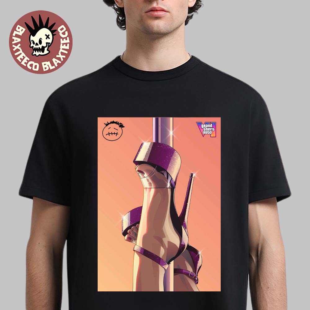 Travis Scott Rhyno GTA 6 The Album Track Cover Art T-Shirt