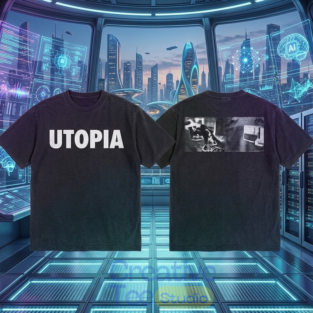 Travis Scott Wearing Utopia 2026 T-Shirt
