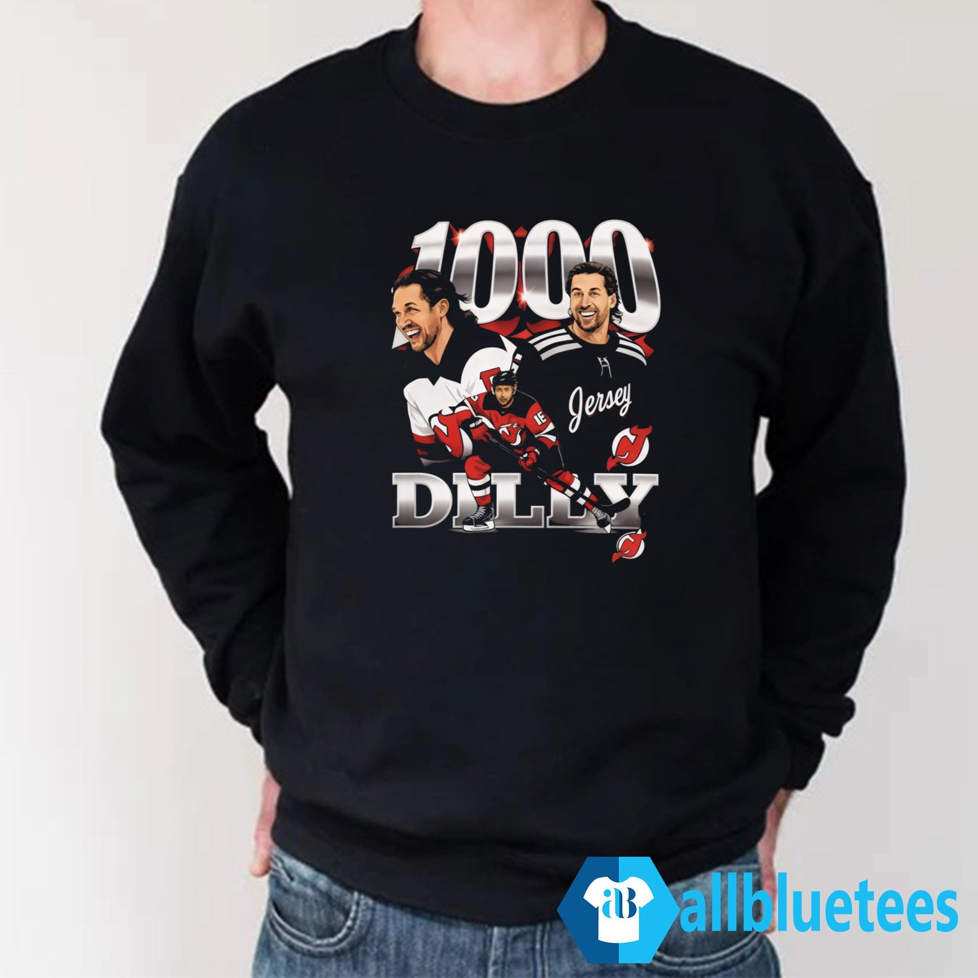 Travis Zajac 1000 Games Shirt