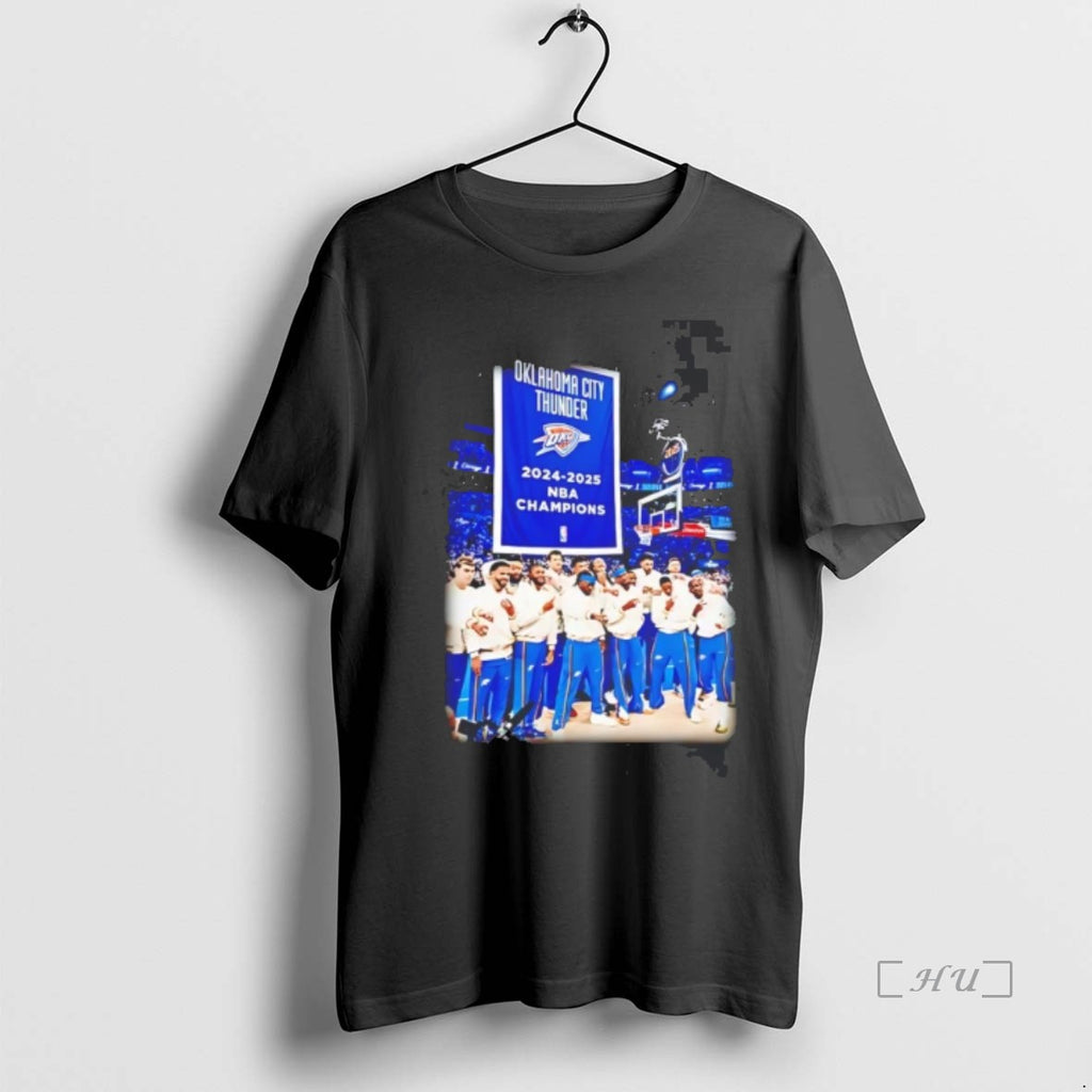Trending 2025 Nba Champions Okc Thunder Vintage T Shirt Sweater
