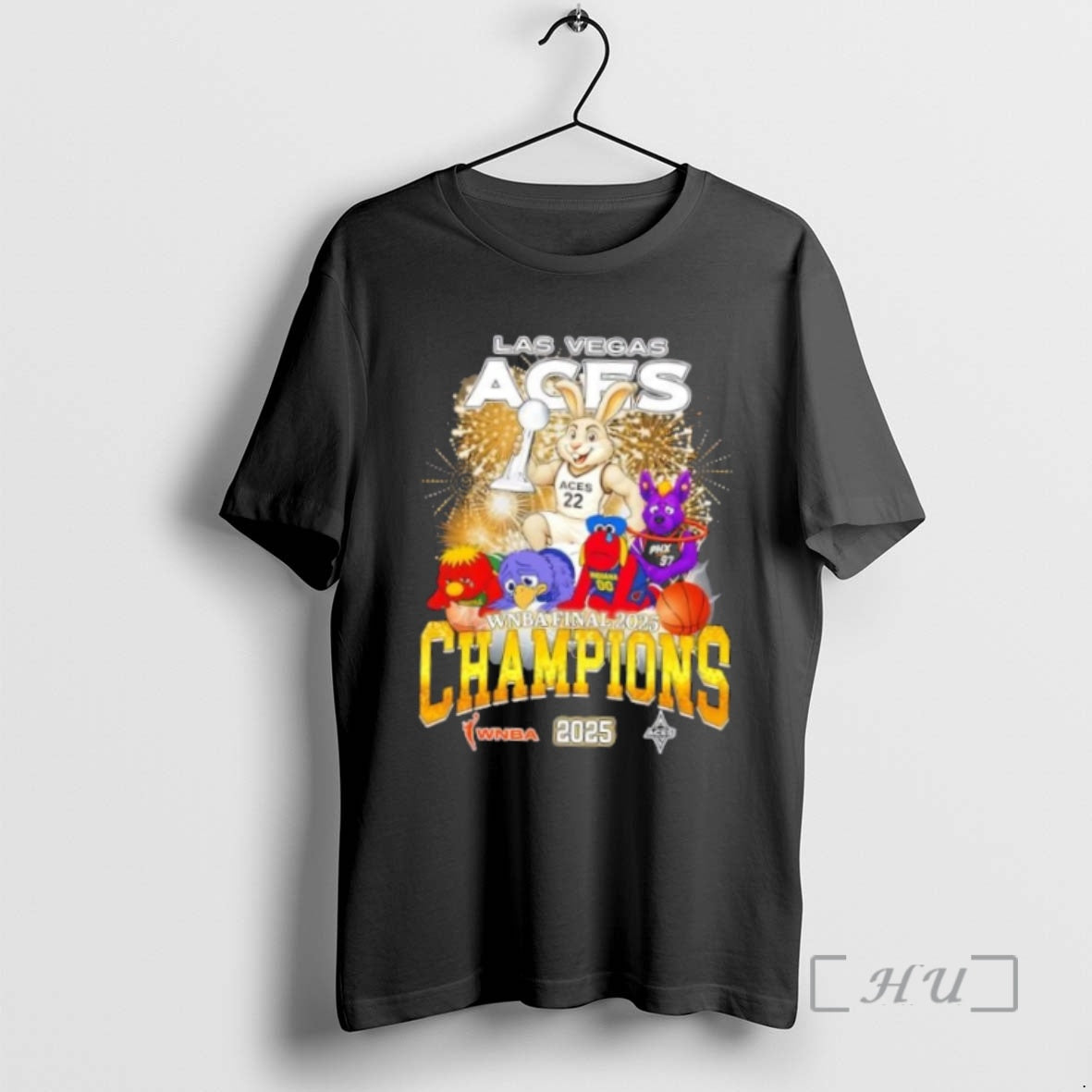 Trending 2025 Wnba Finals Champions Winner Las Vegas Aces Mascots Premium T Shirt Sweater
