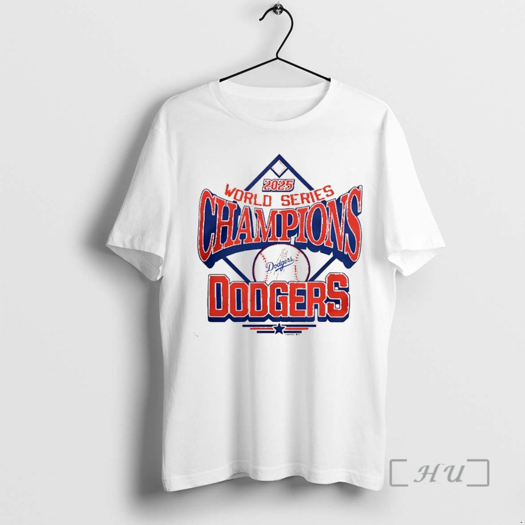 Trending 2025 World Series Champions Los Angeles Dodgers Christmas Premium T Shirt Sweater