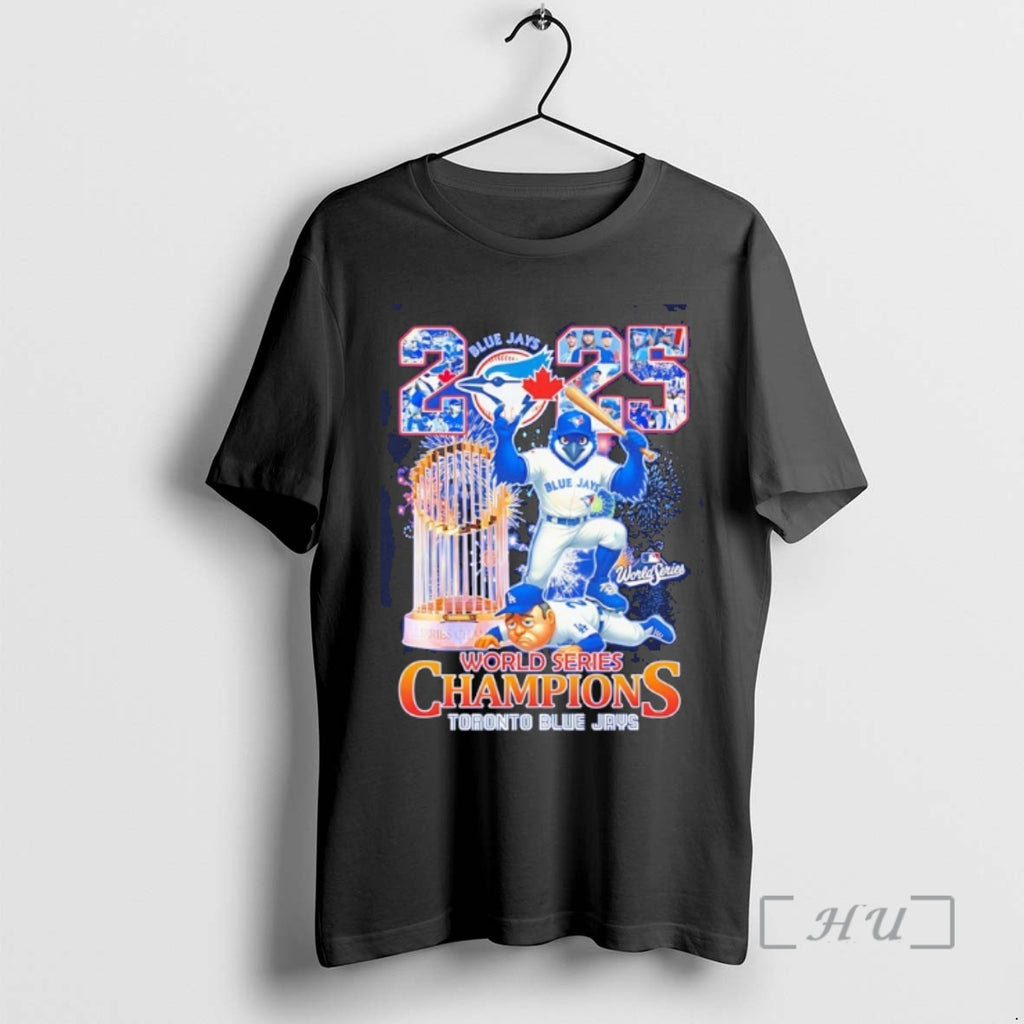 Trending 2025 World Series Champions Toronto Blue Jays Mascot Premium T Shirt Sweater