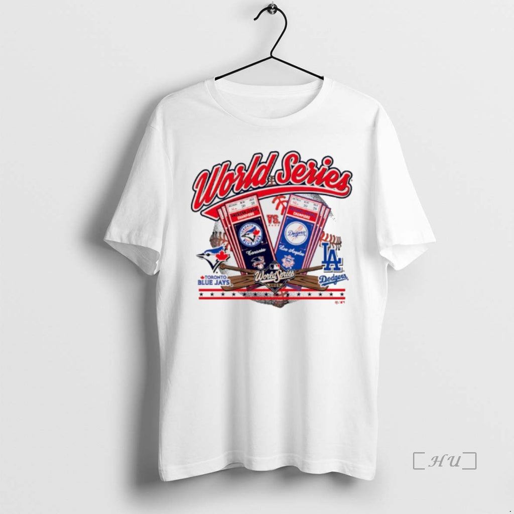 Trending 2025 World Series Toronto Blue Jays Vs La Dodgers T Shirt Sweater