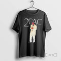 Trending 2pac White Suit Layered New