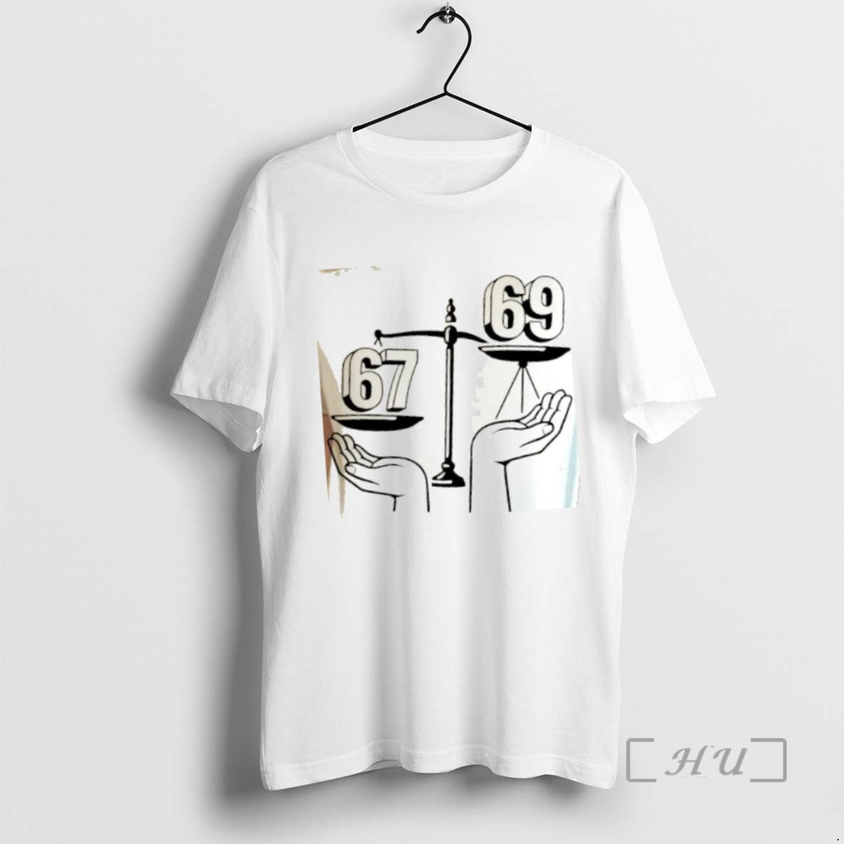 Trending 67 Vs 69 Balance Of Justice Graphic Tee Shirts Sweater