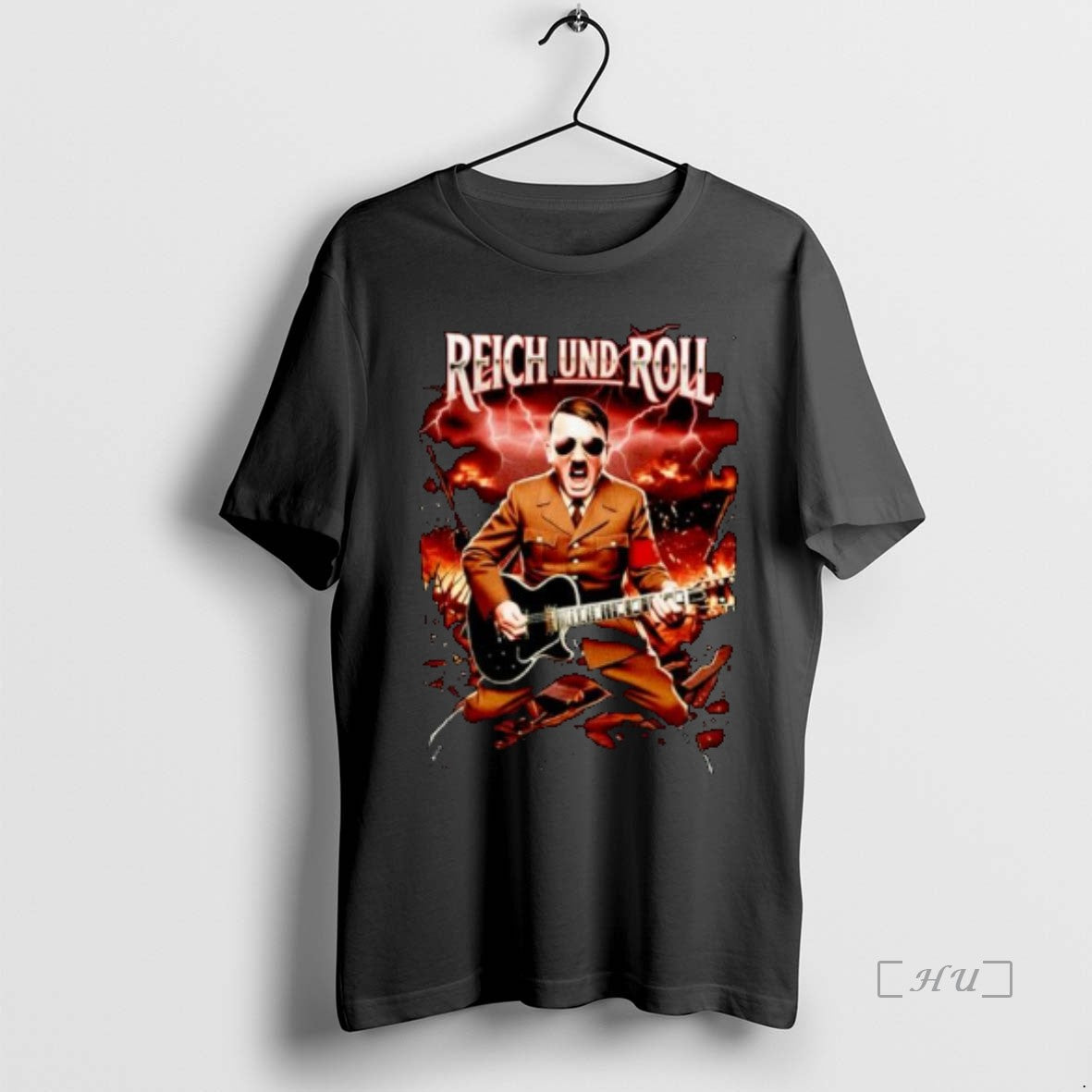 Trending Adolf Hitler Reich And Roll Ornaments T Shirt Sweater