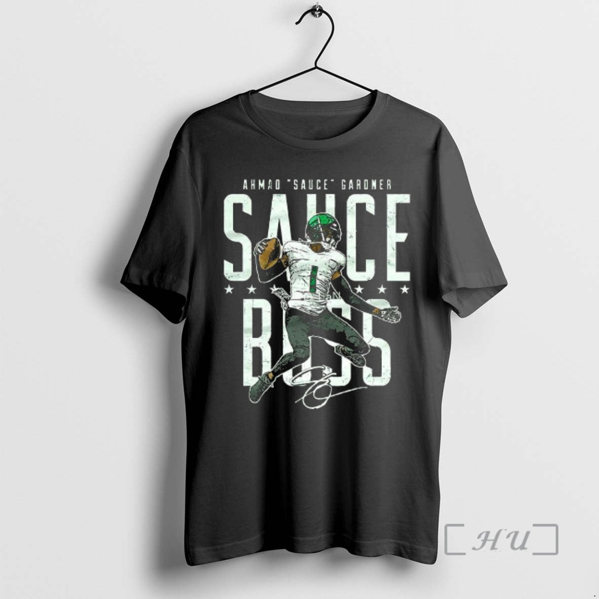 Trending Ahmad Sauce Gardner New York Jets Football Signature Premium T Shirt Sweater