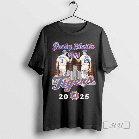 Trending Alan Trammell And Tarik Skubal Detroit Tigers 2025 Party Like Its 1984 Fist Bump