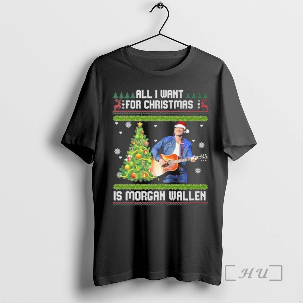 Trending All I Want For Christmas Is Morgan Wallen Premium T Shirt Sweater