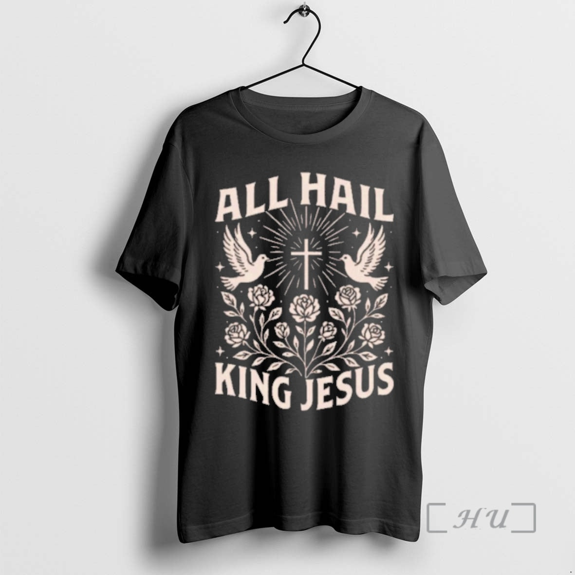 Trending All Hail King Jesus Premium T Shirt Sweater