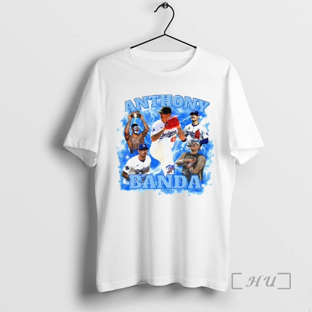 Trending Anthony Banda Los Angeles Dodgers Baseball Mlb Storm Graphic Tee Shirts Sweater