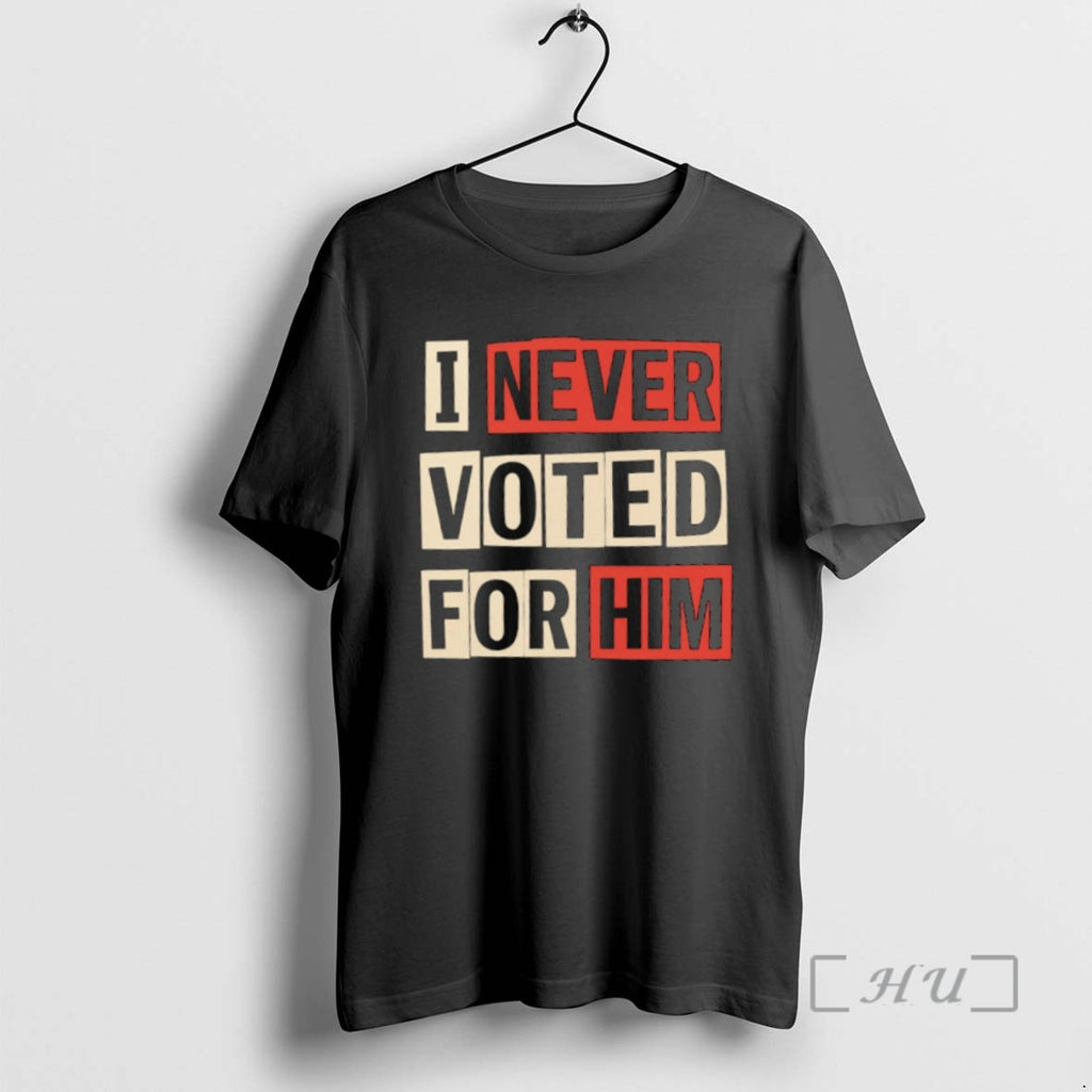 Trending Aoc I Never Voted For Him Premium T Shirt Sweater