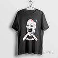 Trending Art The Clown Creepy Heart Hands Graphic Tee Shirts Sweater
