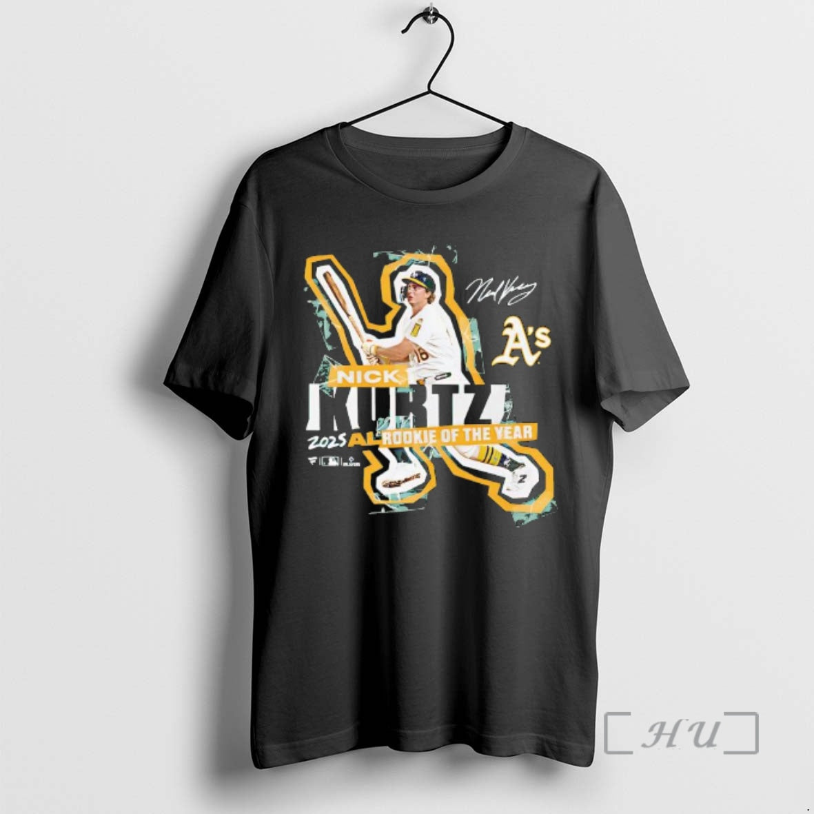 Trending Athletics Nick Kurtz 2025 American League Rookie Of The Year Premium T Shirts Sweater