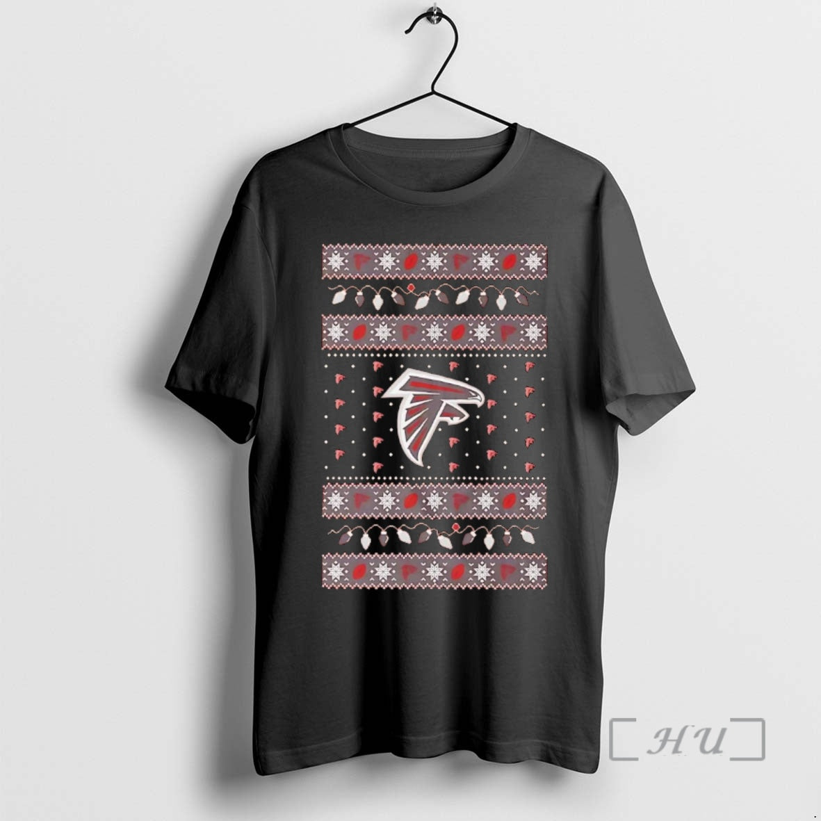 Trending Atlanta Falcons Ugly Christmas Light Premium T Shirt Sweater