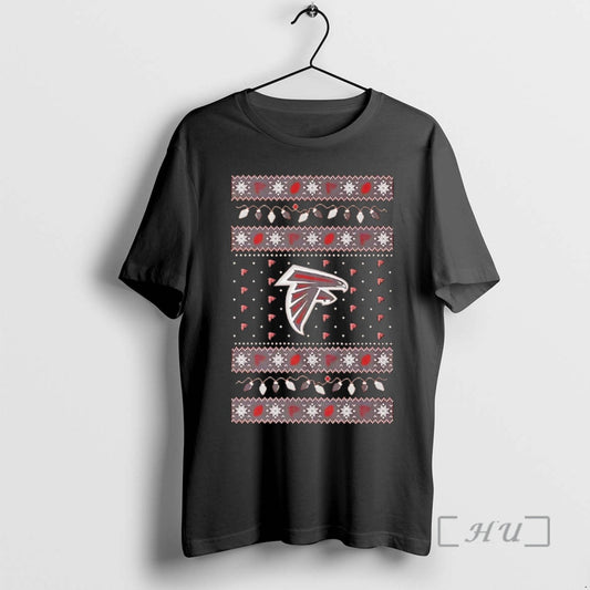 Trending Atlanta Falcons Ugly Christmas Light Premium T Shirt Sweater