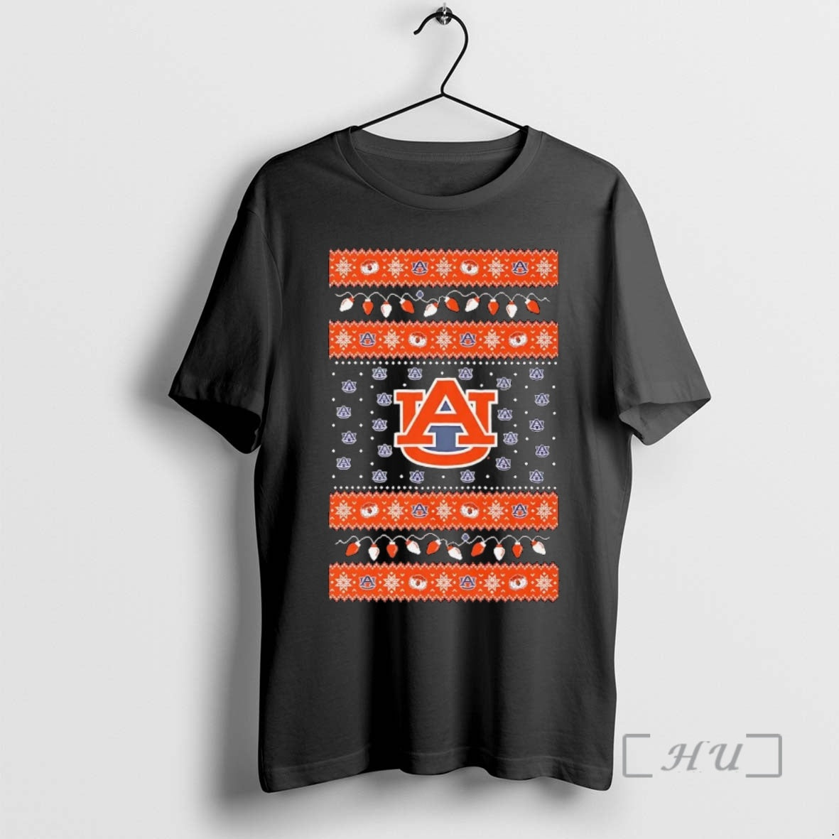 Trending Auburn Tigers Ugly Christmas Light Premium T Shirt Sweater