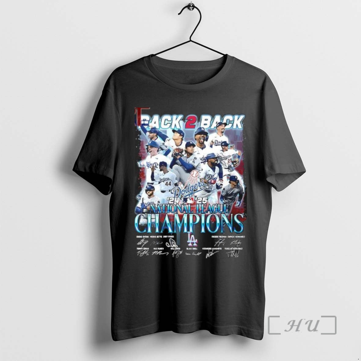 Trending Back 2 Back 2024 2025 National League Champions Los Angeles Dodgers T Shirts Sweater