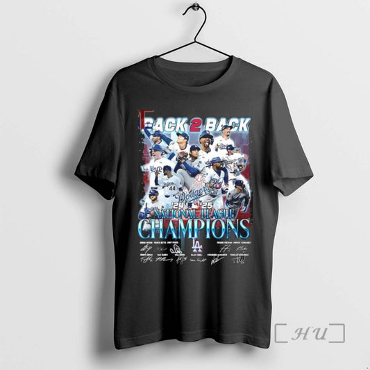 Trending Back 2 Back 2024 2025 National League Champions Los Angeles Dodgers T Shirts Sweater