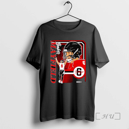 Trending Baker Mayfield Tampa Bay Retro Baller Collage Frame Signature