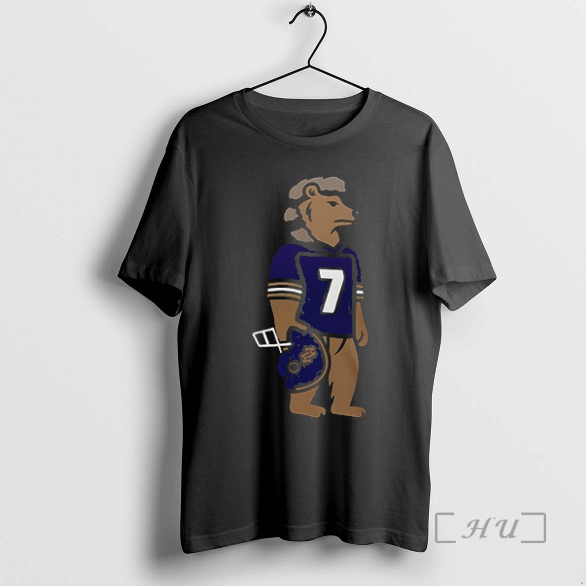 Trending Baltimore Ravens X Morgan Wallen Bear Mascot Premium T Shirt Sweater