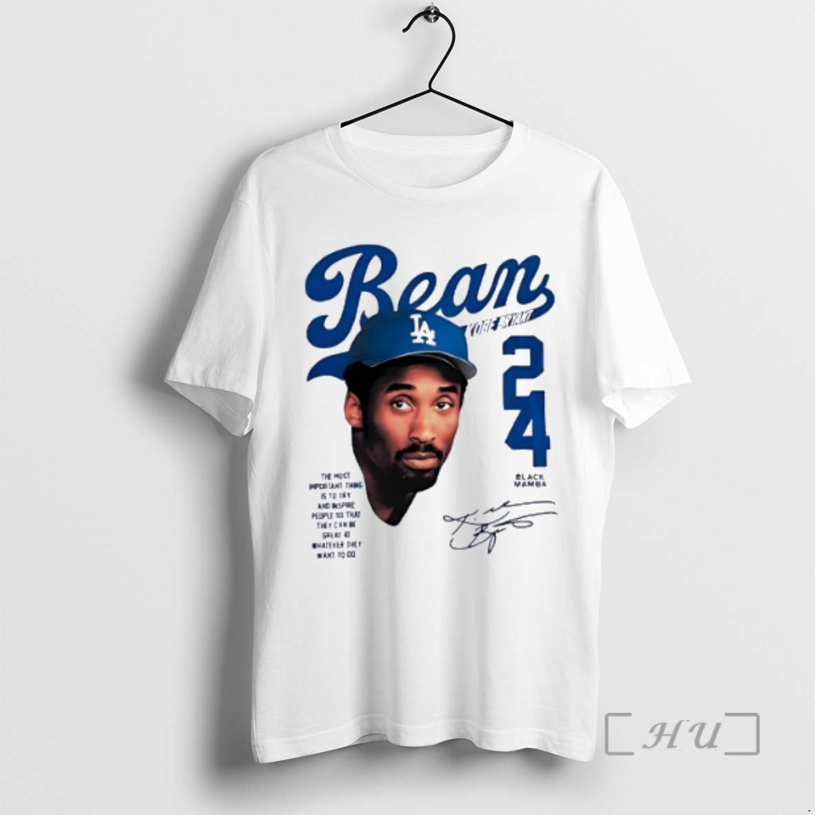 Trending Bean Kobe Bryant Los Angeles Dodgers 24 Black Mamba Premium T Shirt Sweater