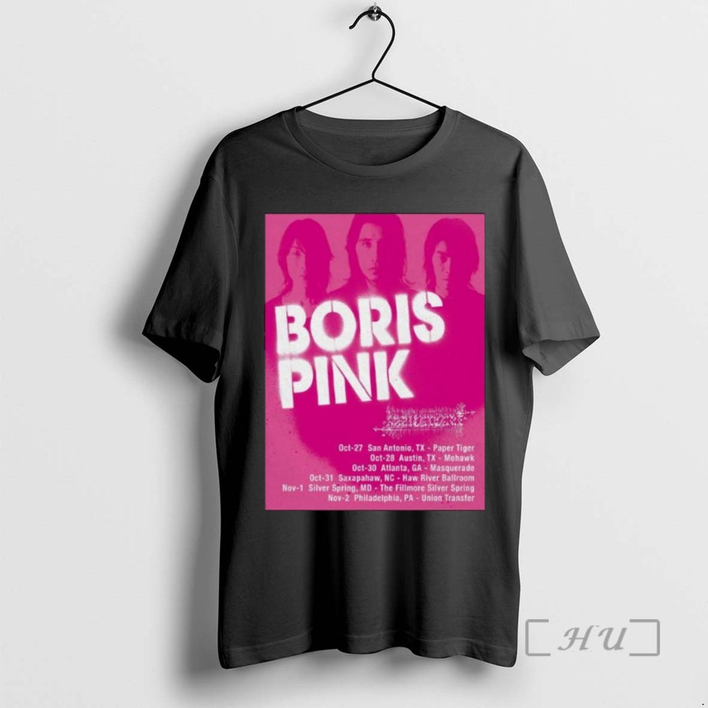 Trending Boris Pink 20th Anniversary Tour Long Sleve Tee Shirts Sweater
