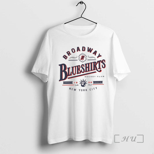 Trending Broadway Blueshirts New York City Hockey Club Tee Shirt Sweater