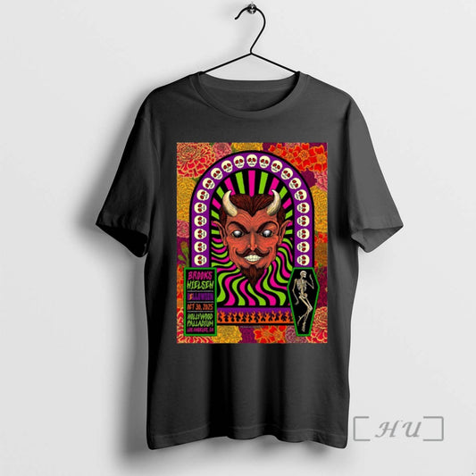 Trending Brooks Nielsen October 30 2025 Los Angeles Event Hollywood Palladium Halloween Tee Shirts Sweater