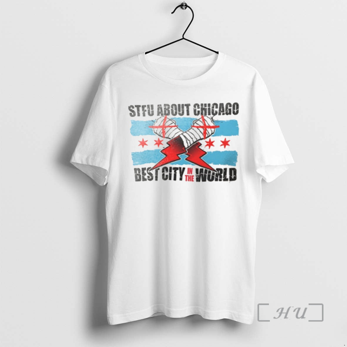 Trending Cm Punk Stfu About Chicago Best City In The World Premium T Shirt Sweater