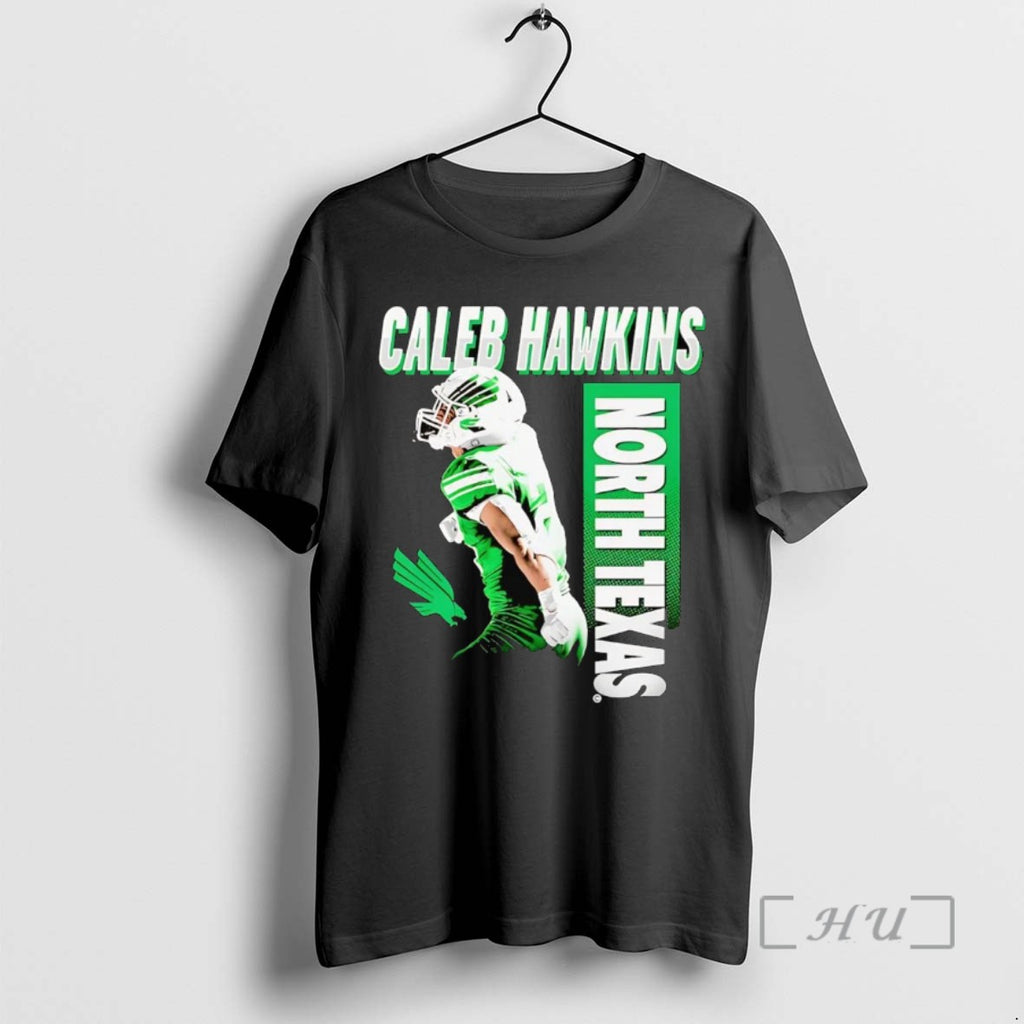 Trending Caleb Hawkins Illustrated North Texas Mean Green Tee Shirts Sweater