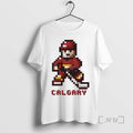 Trending Calgary Flames Hockey 8 Bit Retro Baller Premium T Shirt Sweater