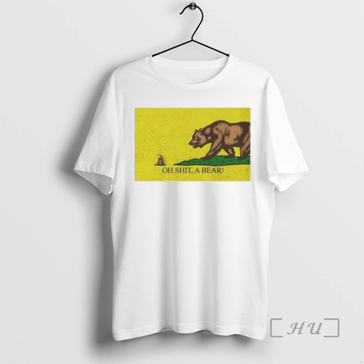 Trending California State Vs Snake Garden Flag Oh Shit A Bear Premium T Shirt Sweater