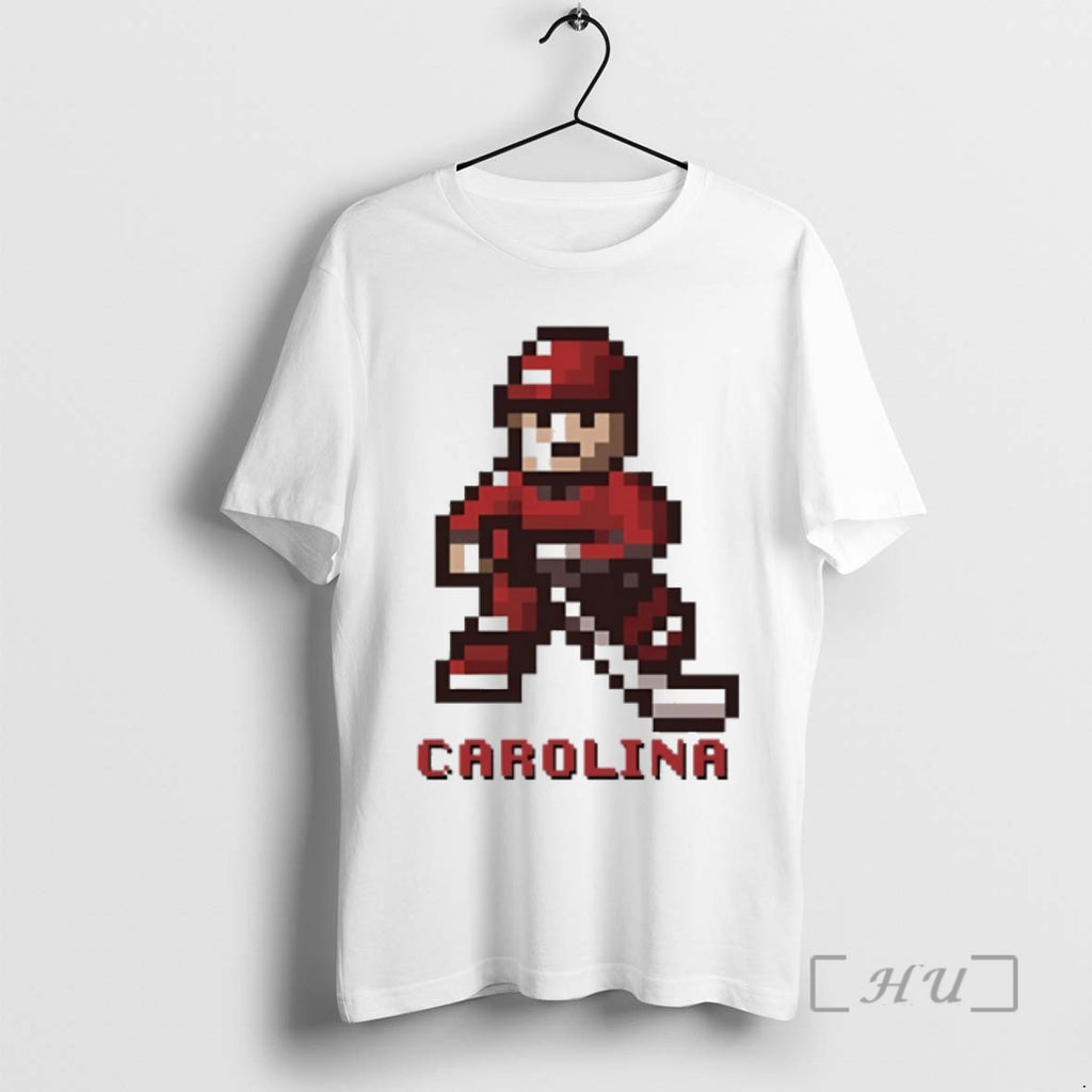 Trending Carolina Hurricanes Hockey 8 Bit Retro Baller Premium T Shirt Sweater