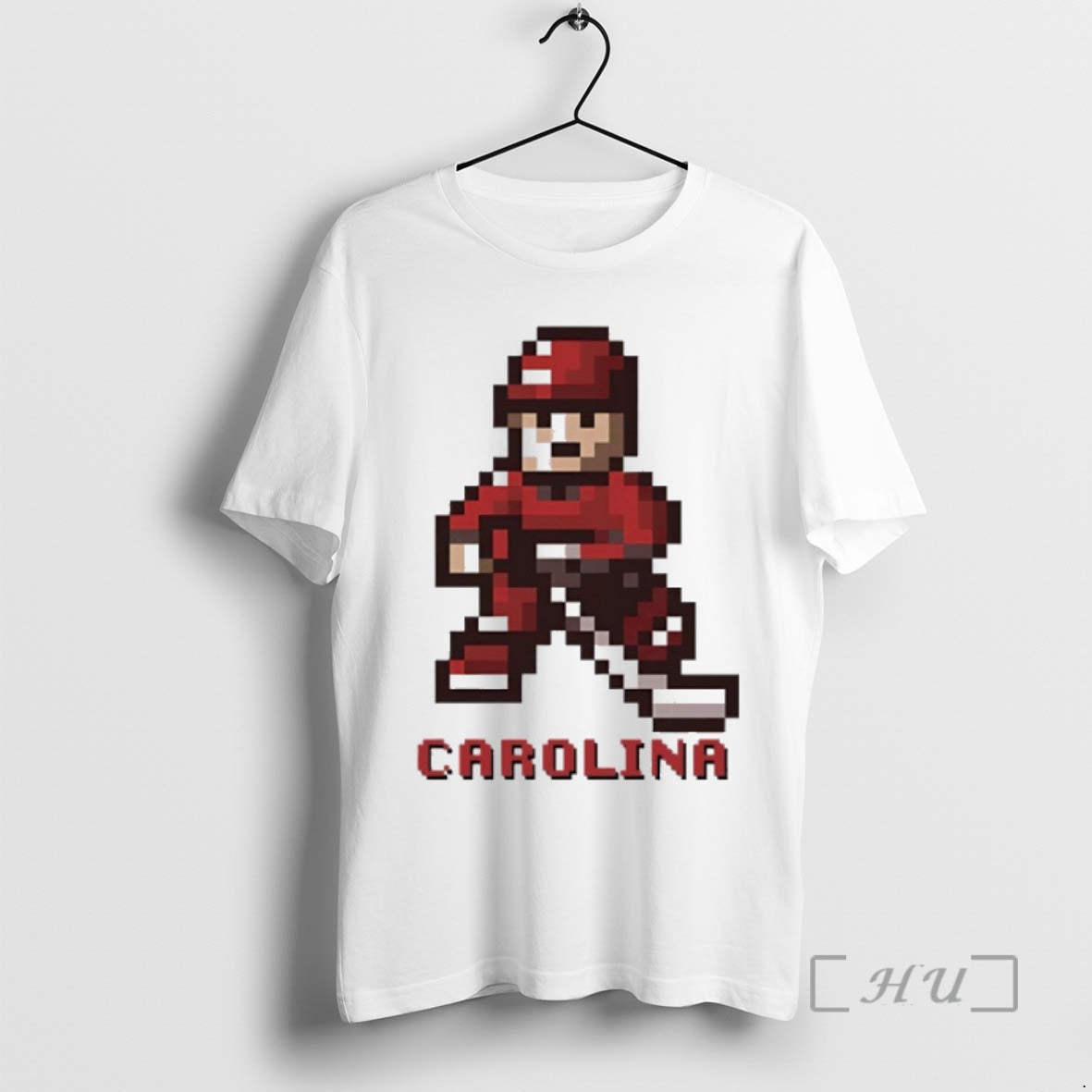 Trending Carolina Hurricanes Hockey 8 Bit Retro Baller Premium T Shirt Sweater
